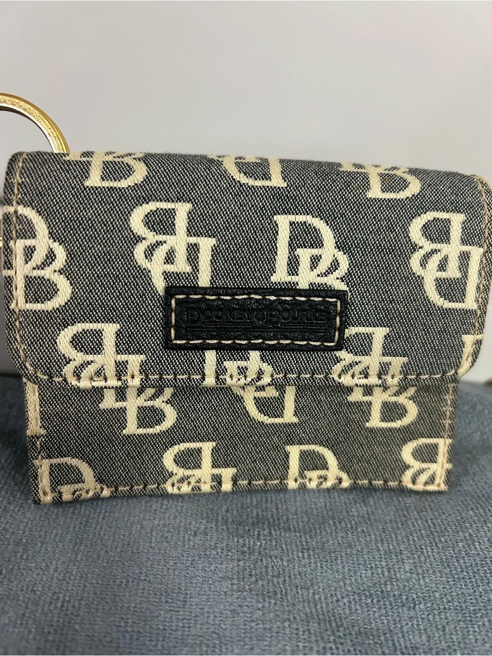 Dooney and Bourke mini wallet ID card holder *VINTAGE*